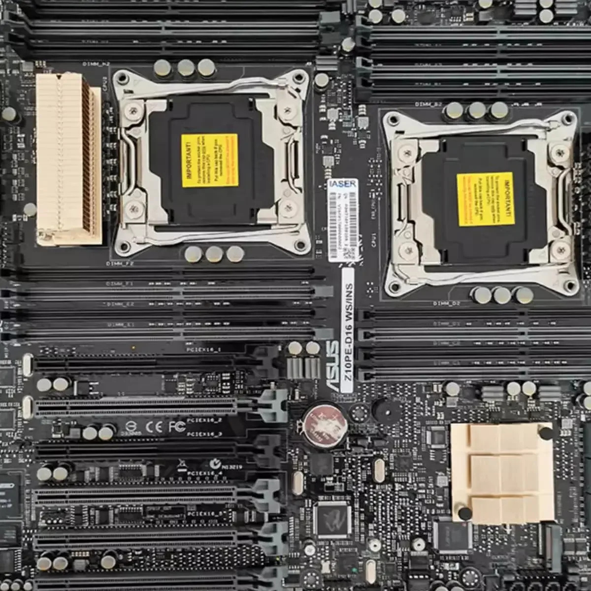 ASUS호환 Z10PE-D16 WS 듀얼 그래픽 워크스테이션 서버 메보드경우 카드 크로스파이어를 지원