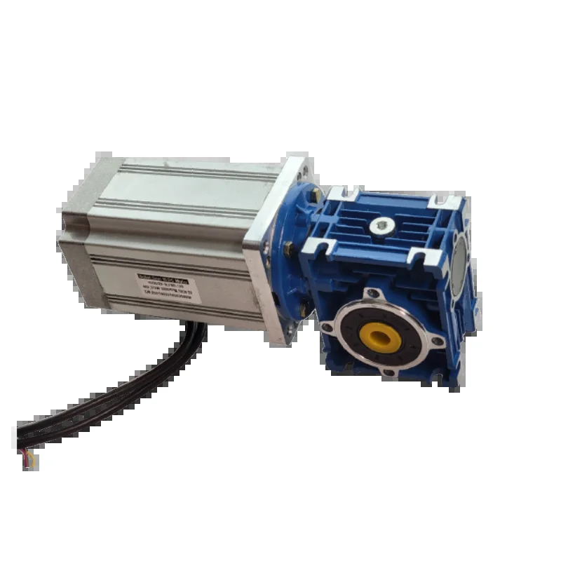 전력 48V300V 출력 400W3000W 브러시리스 DC 웜 기어 모터 옵션 300V 운송 기계용