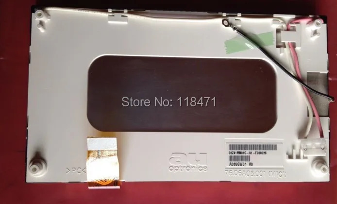 자동차 DVD GPSLCD 패널 A065GW01 V0 AUO 6.5 인치