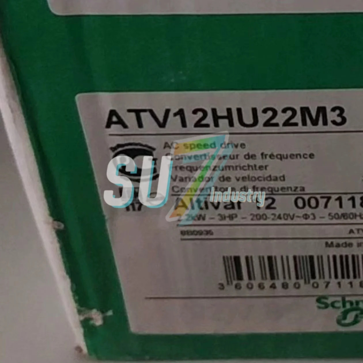 ATV12H075M2 ATV12HU22M3 주파수 변환기 신규 입고