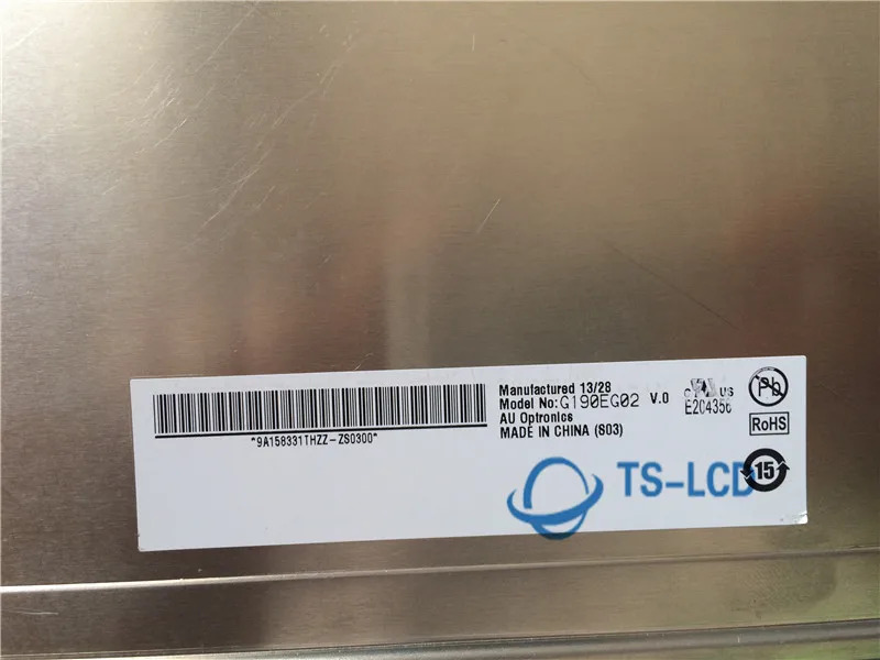 MaiTongDa 리퍼 A 등급 G190EG02 V0 19.0 인치 LCD 패널 스크린