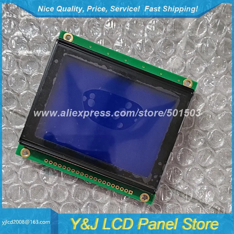 PG12864LRF-BNN-H-Y4 128x64 LCD 패널 교체 전장치디스플레이