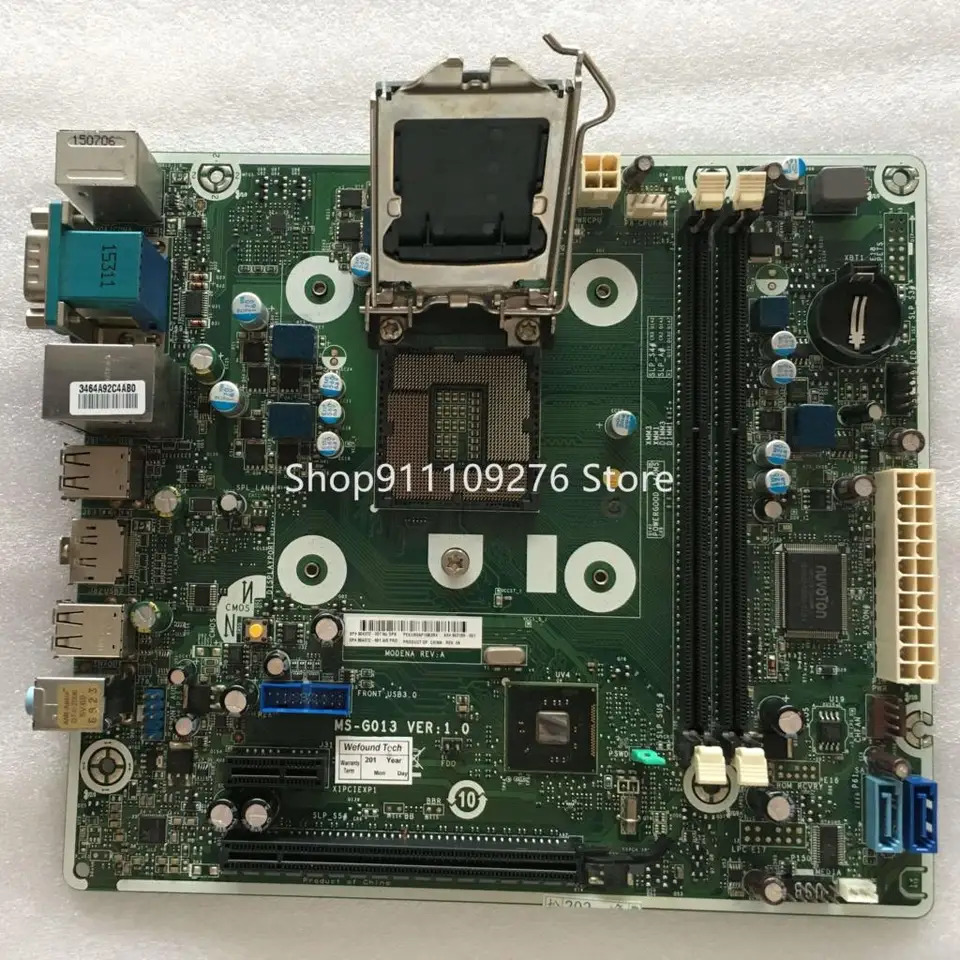 hp호환 400 G2 SFF 데스크탑 마더보드마더보드 MS-G013 VER1.0 804372-001 803189-001 LGA1150 H81