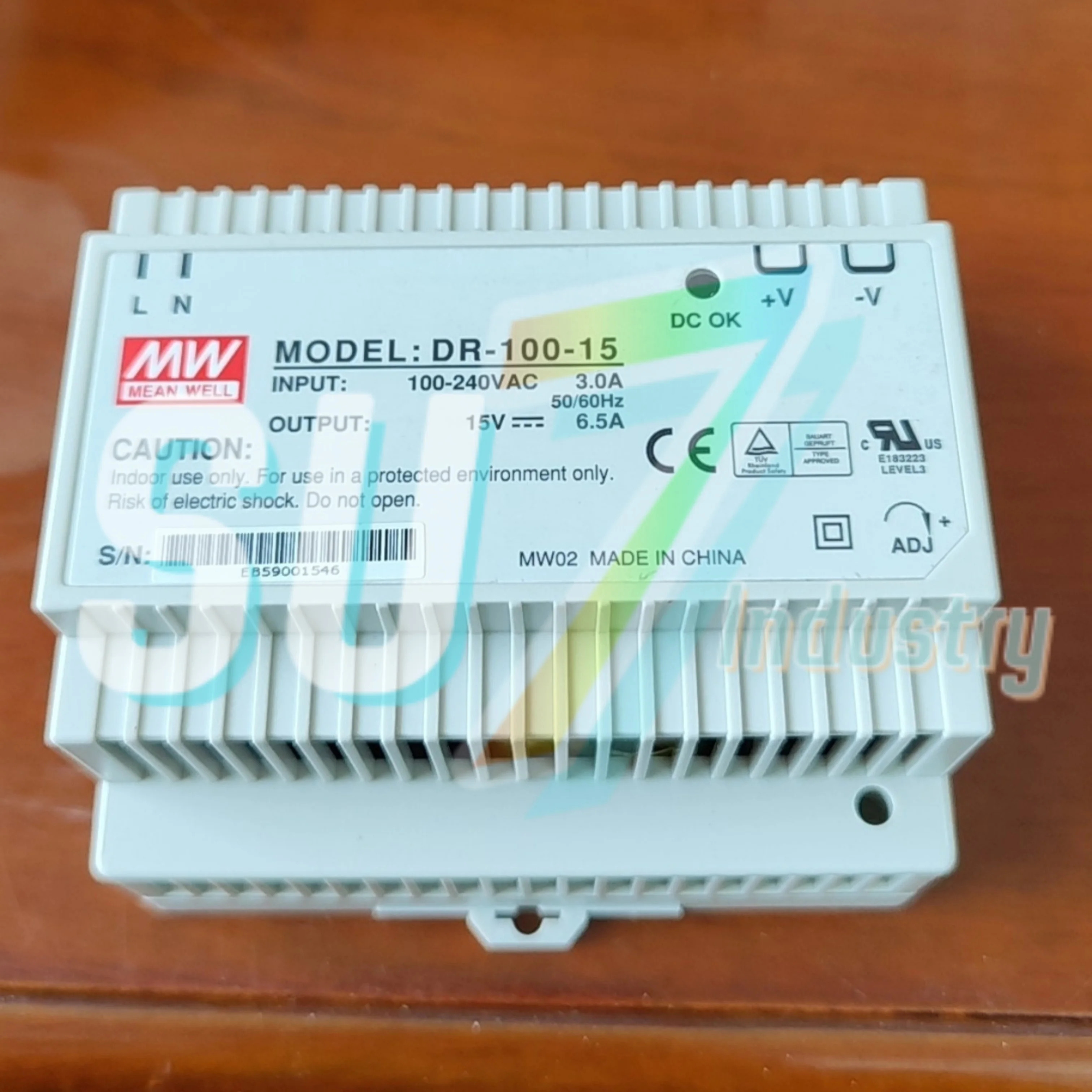 Mean Well DR-100-12 DR-100-15 DR-100-24 스위치 전원공급장치 내 새