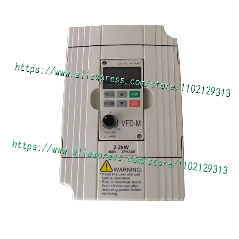 가변 속도 AC 모터 드라이브 VFD022M43B 2.2 KW 3상380V 460V 정격 5 A 2200 W VFD 시리즈 신