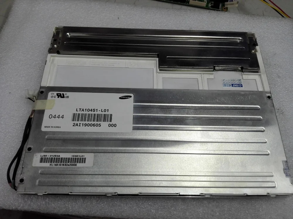 오리지널 A 등급 10.4 인치 LTA104S1-L01 리퍼 OK 산업LCD 디스플레이