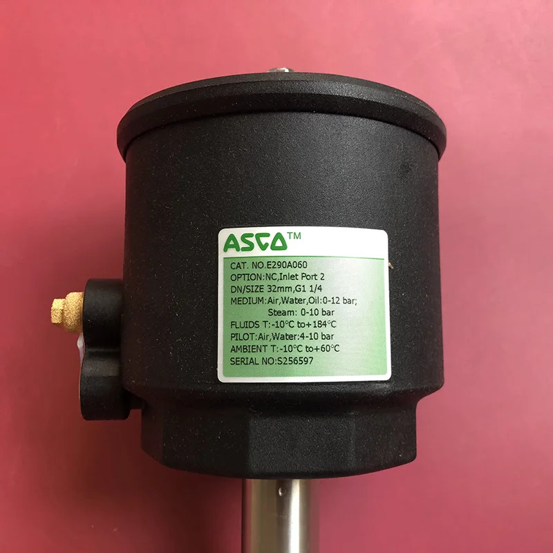 미국 ASCO 앵글 시트 밸브 E290A060