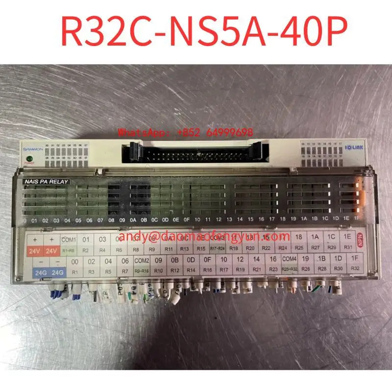 리퍼 안전 릴레이 R32C-NS5A-40P리퍼 OK