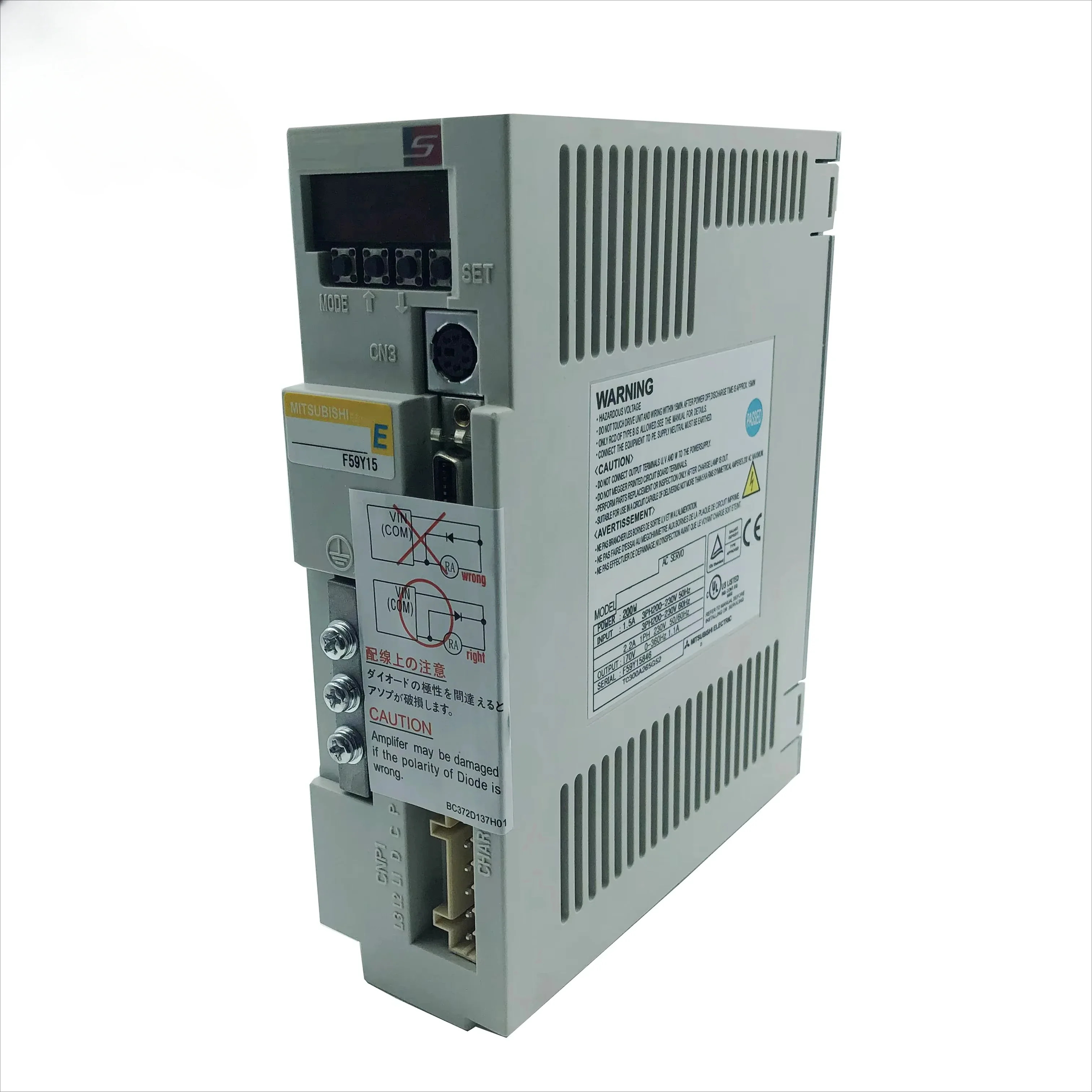 MR-J2-100CT mrj2100ct 단상 서보 드라이브 신