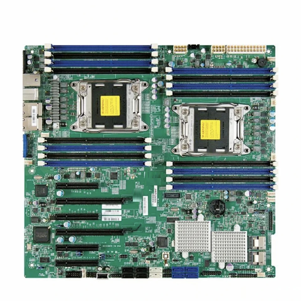 슈퍼마이크로 서버 마더보드 패밀리 ECC LGA2011 DDR3 8x SATA2 2x SATA3 포트 E5-2600 X9DRE-LN4F