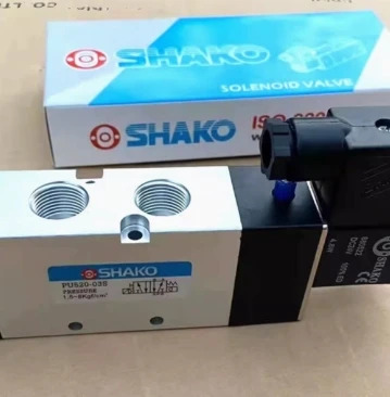 SHAKO 솔레노이드 밸브 PU520-02S/AC220V PU520-03S/AC220V PU520-04S/AC220V PU520-02S/DC24V PU520-03S/DC24V P