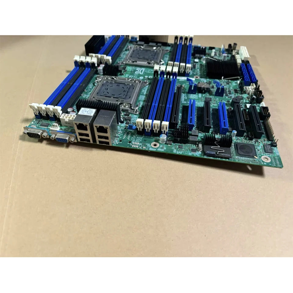 S2600CP X79 LGA 2011 E5-2680 서버 마더보드