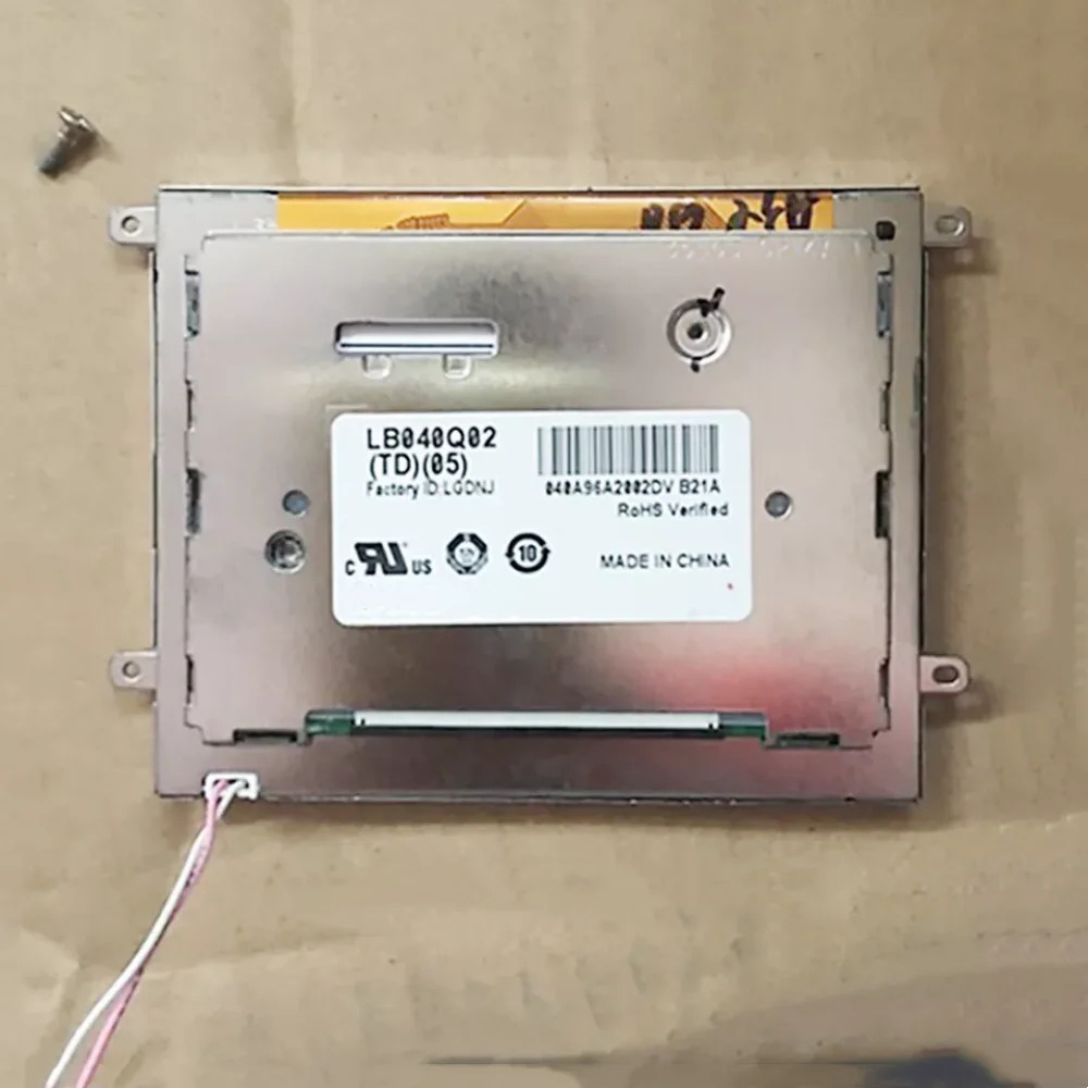 LB040Q02-TD05 4.0 인치 LCD 디스플레이 스크린 패널