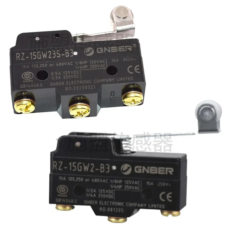 3개 리미트 마이크로스위치 RZ-15GW22-B3 GW2 GW21 GQ22 GQ21 GD55 GD GQ GS