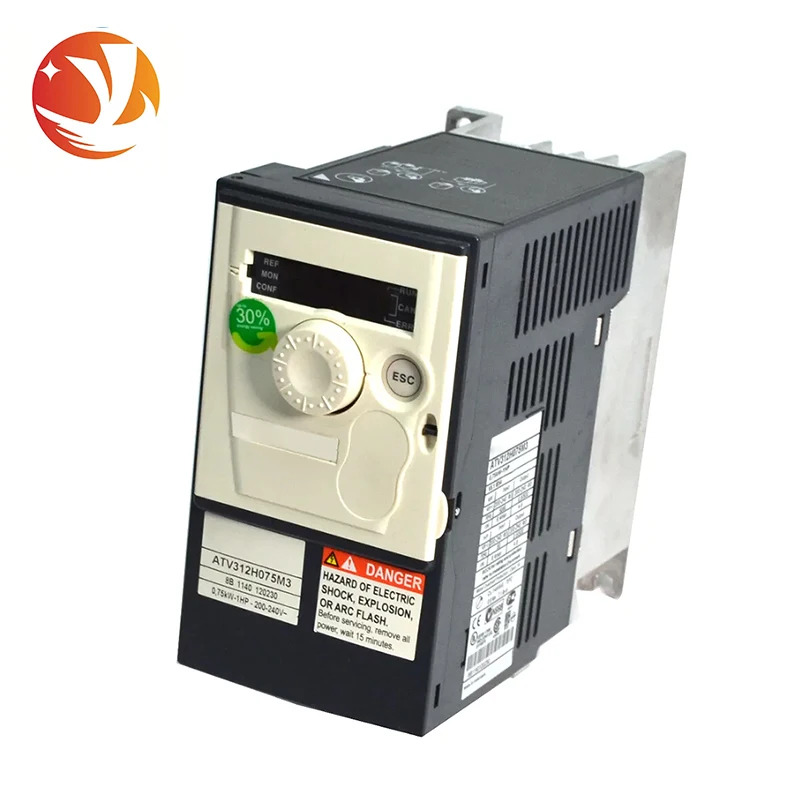 골드 로고 Plc ATV312H075M3 PLC 컨트롤러 인버터 오리지널 포장 Pac 전컨트롤러