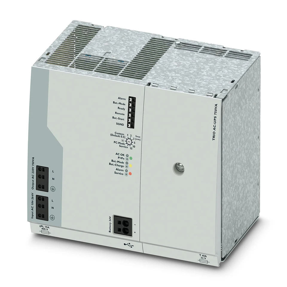 TRIO AC-UPS 무정전 전원공급장치 2905909 TRIO-UPS-2G 1AC 230V 750VA 신