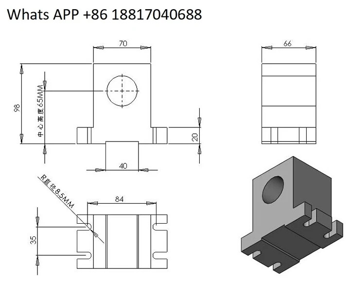 기 4축 고조파 회전축 A축 100mm 3조척