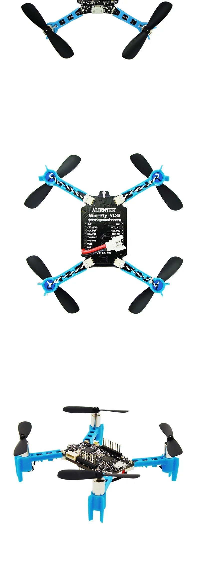 오픈 쿼드콥터 미니플라이 드론 비행 제어 STM32 DIY 키트