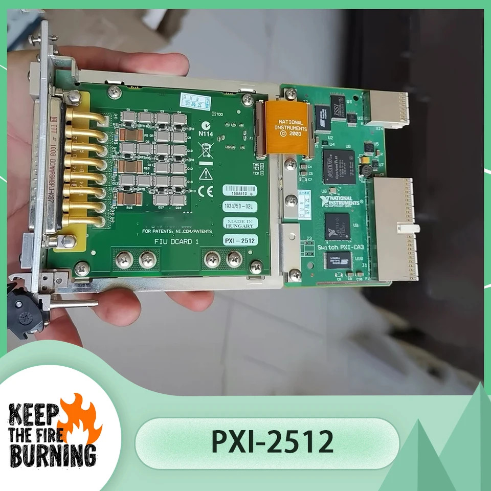 NI PXI-2512 PXI 신호 삽입 스위치 모듈