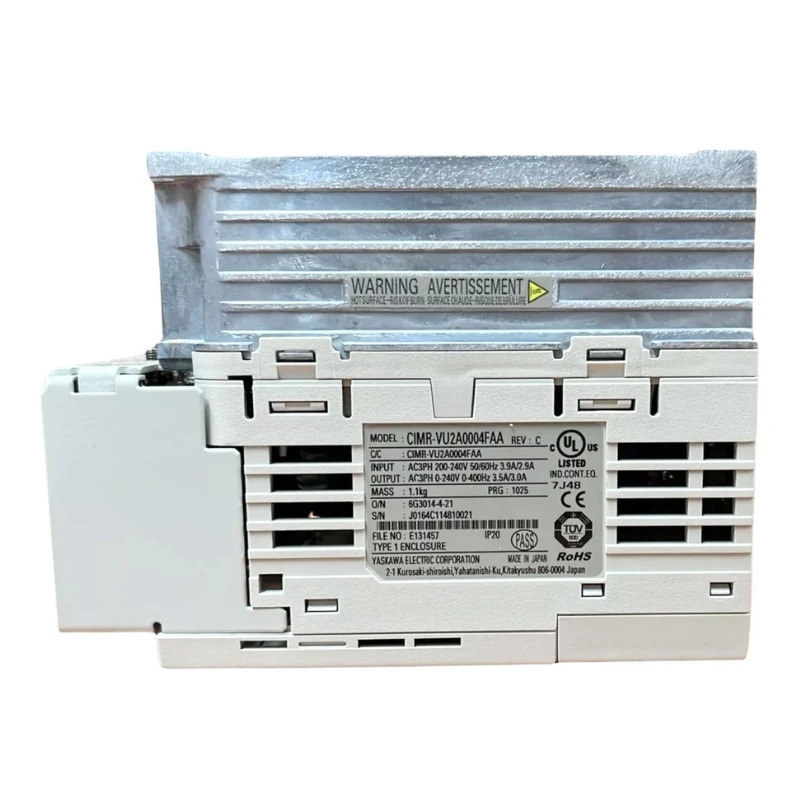 새 Yaskawa CIMR-VU2A0004FAA 인버터 신속