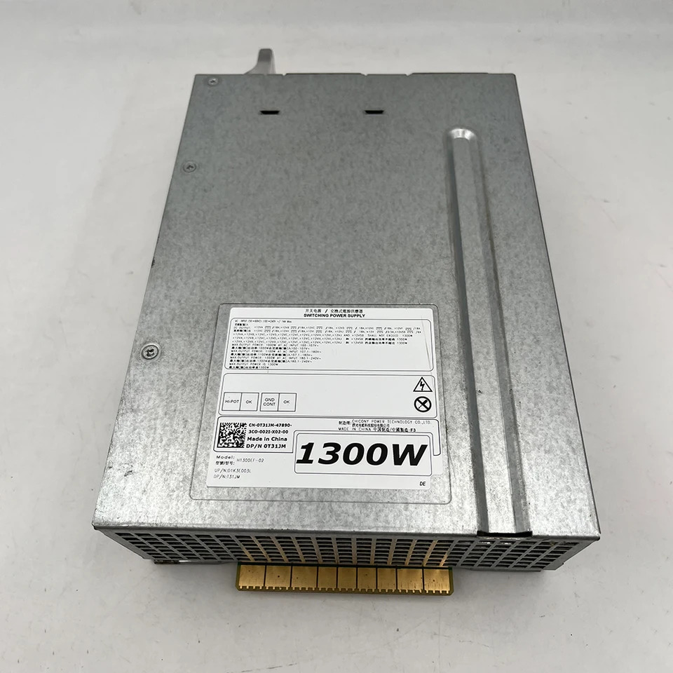 워크스테이션 전원공급장치 DELL T5810 T7810 T7910 T31JM V5K16 H1300EF-02 1300W
