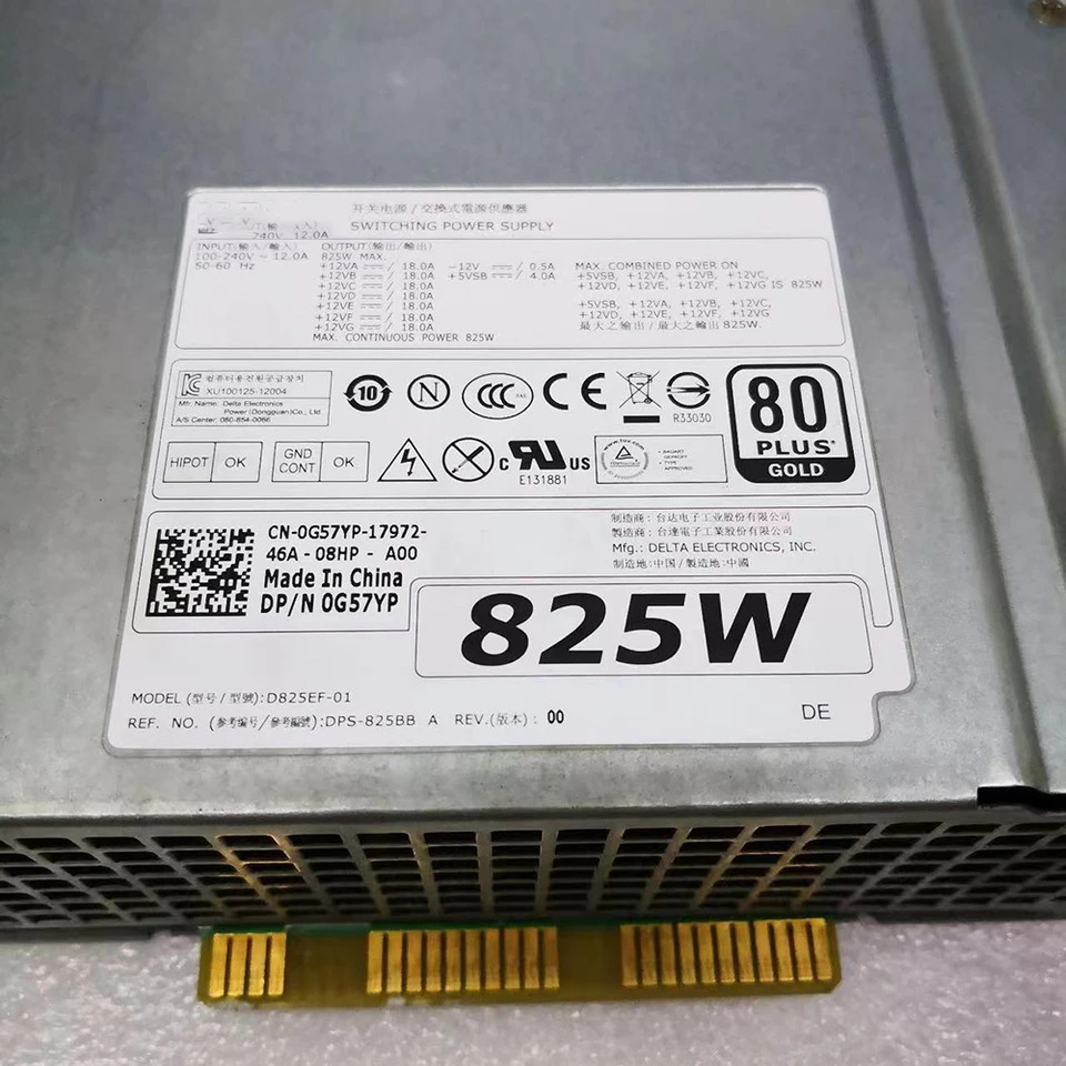 D825EF-01 H825EF-02 서버 전원공급장치 T5600 T5610 825W