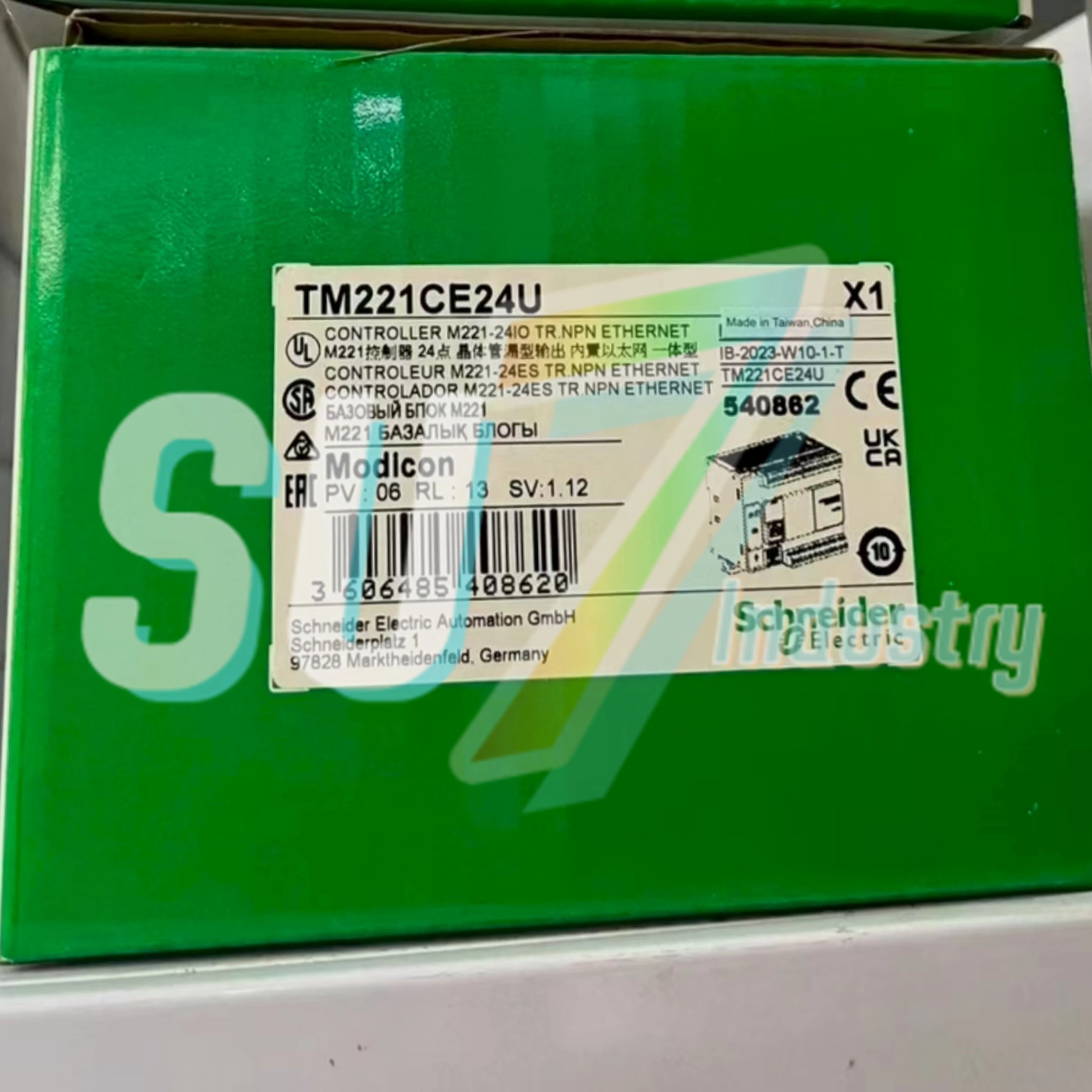 오리지널 plc 컨트롤러 TM221CE24U TM221CE40R TM221CE40T TM221CE40U TM221M16R