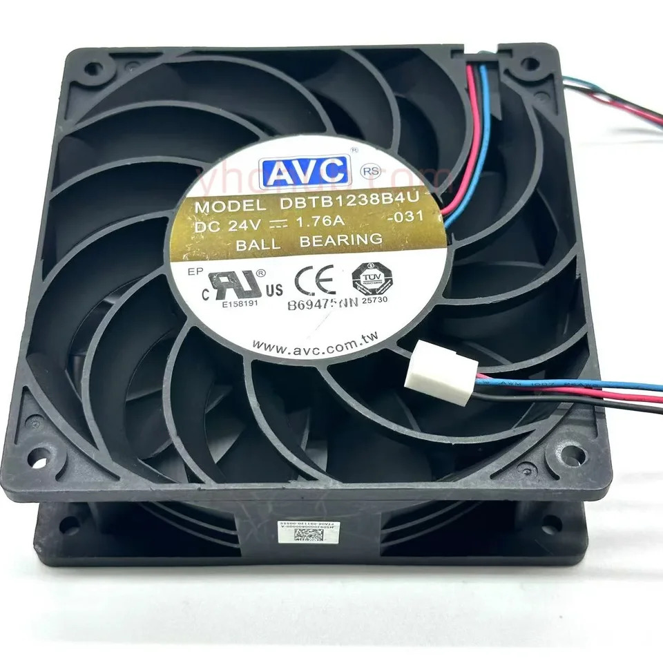 C DBTB1238B4U 031 DC 24V 1.76A mm 3 선 서버 냉각팬
