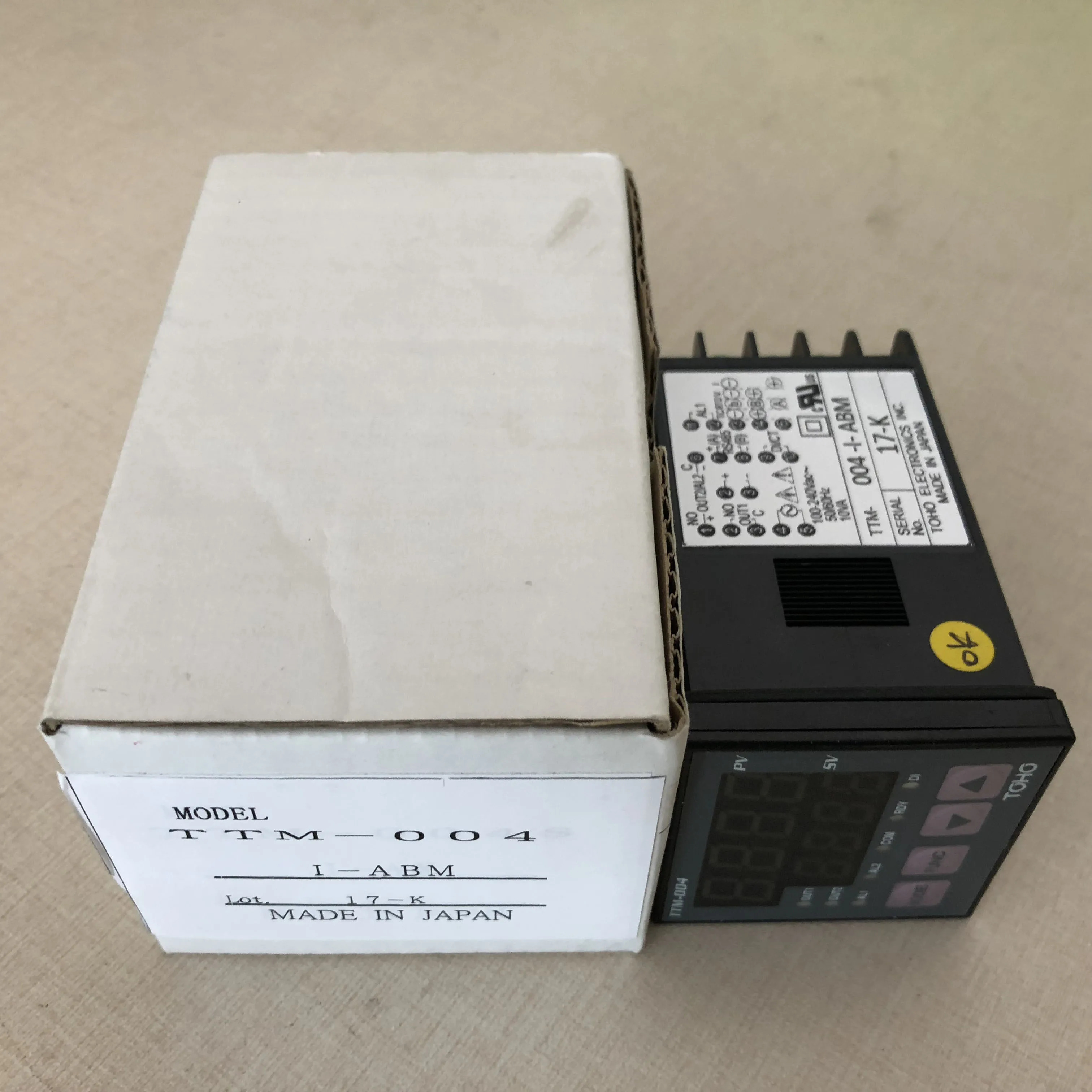 오리지널 일본 Toho TTM-004-I-ABM 온도 컨트롤러 페널티 10개