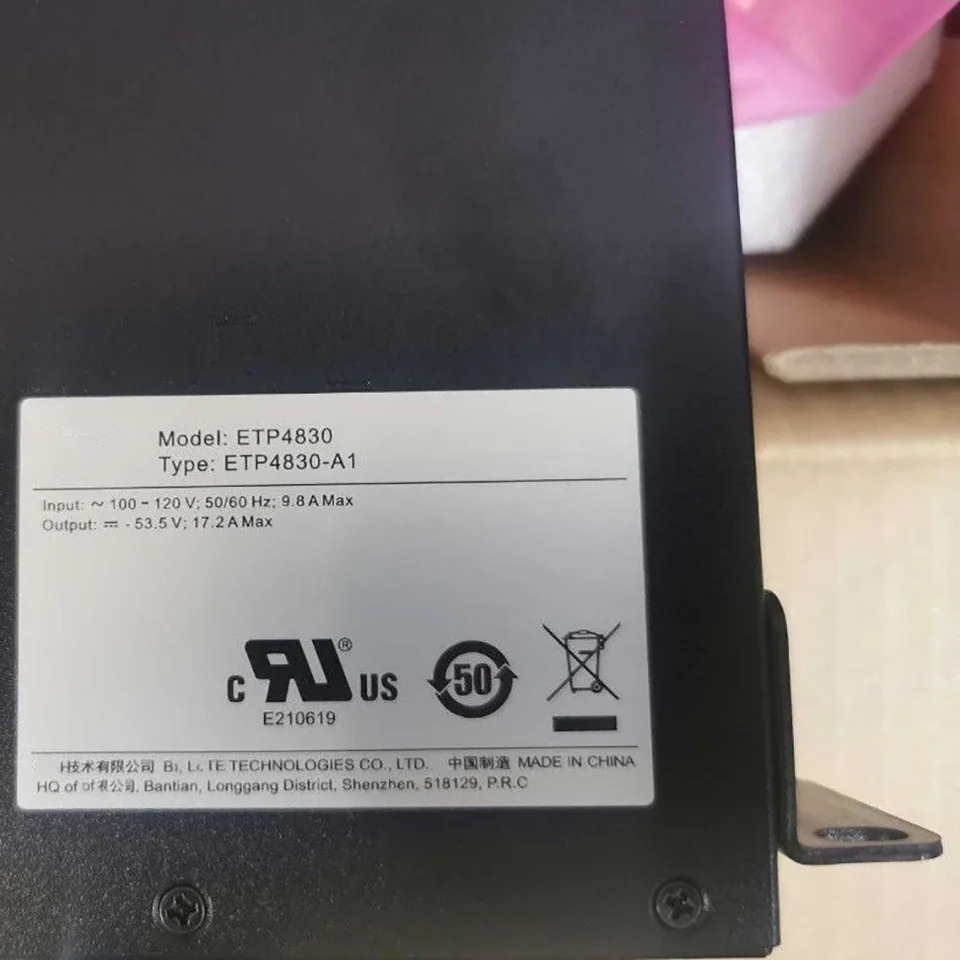 화웨이호환 임베디드 텔레콤 전원공급장치 ETP4830 ETP4830-A1 48V30A 신