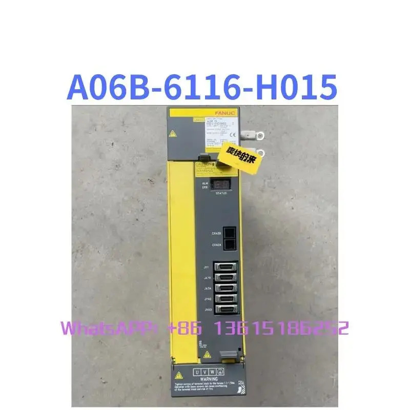 A06B-6116-H015 리퍼 드라이브 실행 기능 OK