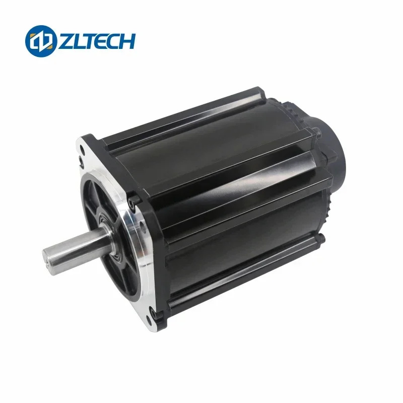 ZLTECH Nema51 48V 3000W 19N.m 3000RPM 브러시리스 서보모터 암 지원2500 와이어 인코더
