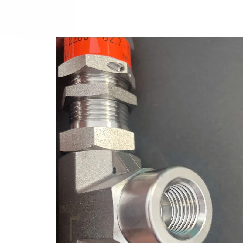 스테인리스강 비례 언로딩 밸브 고압 내부 외부 스레드 2200PSI 316L