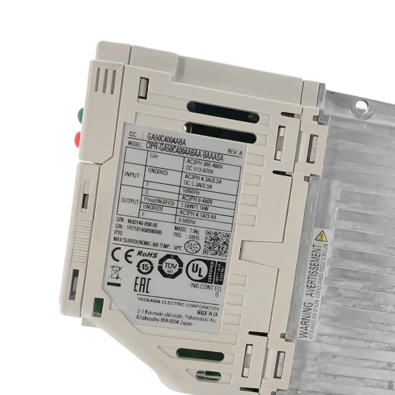 새 Yaskawa CIPR-GA50C4004ABAA-BAAASA 인버터