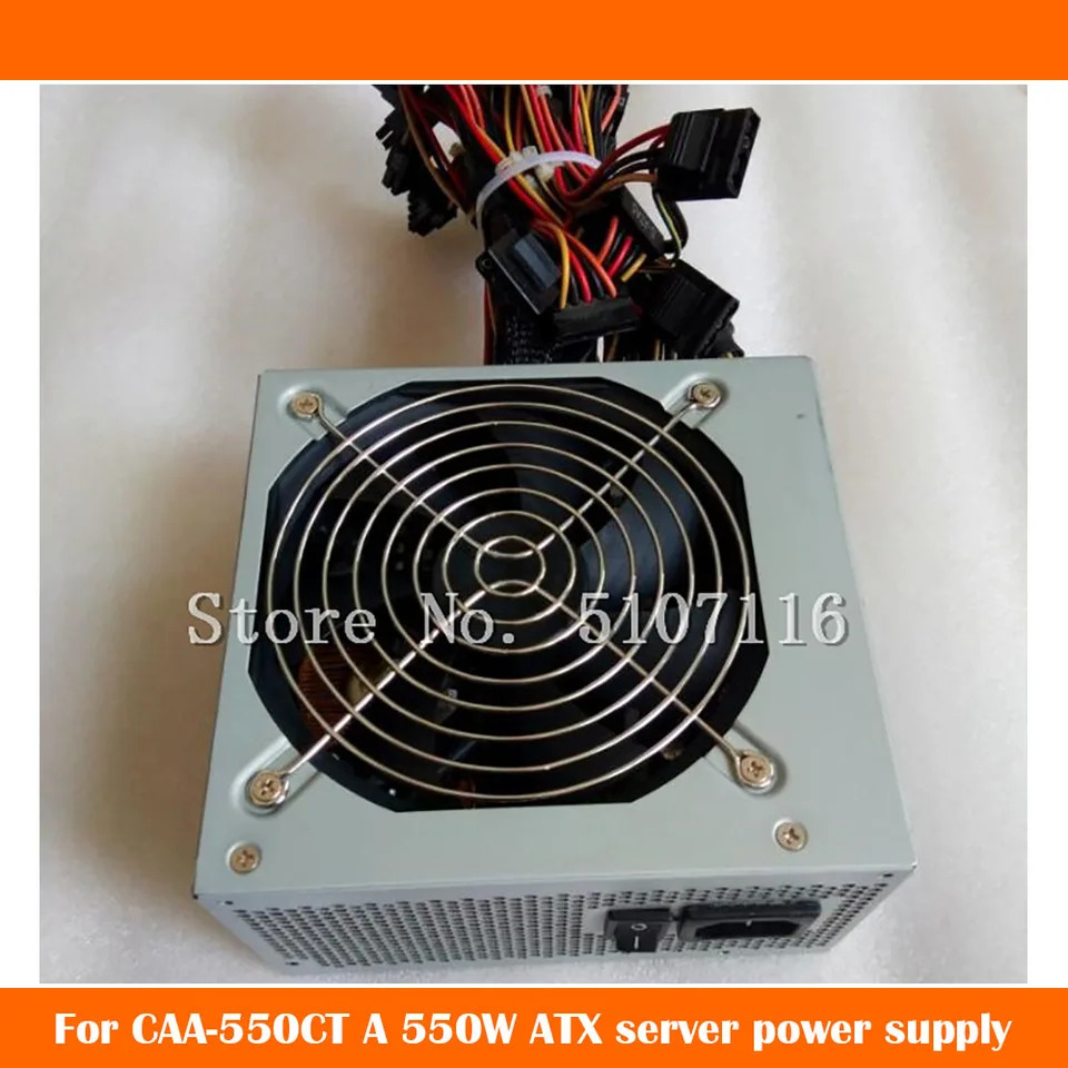 CAA-550CT A 정격 서버 워크스테이션 전전원공급장치 550W 더블 8 핀 6PI 전 완전 리퍼