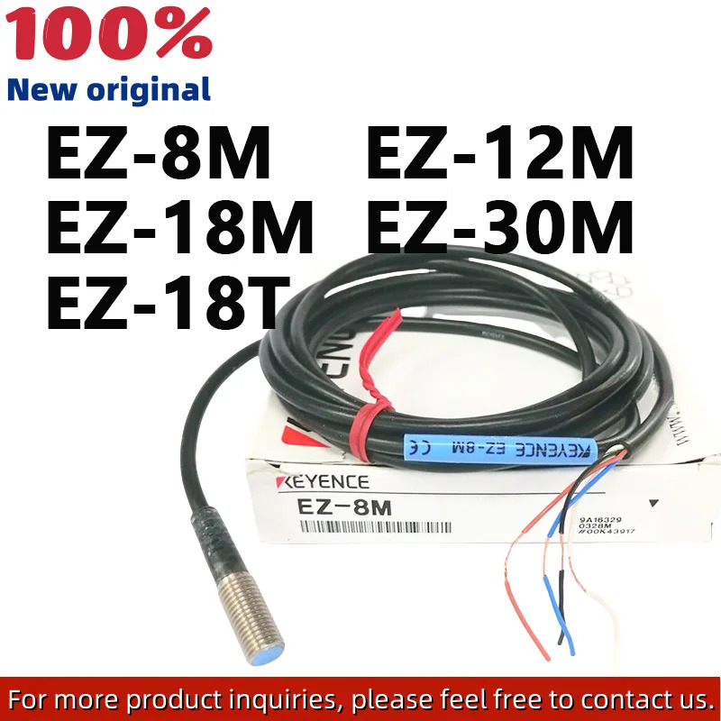 새 원본 EZ-8M EZ-12M EZ-18M EZ-30M EZ-18T 스레드 스위치 금속 센서 더 모델 상담 환영