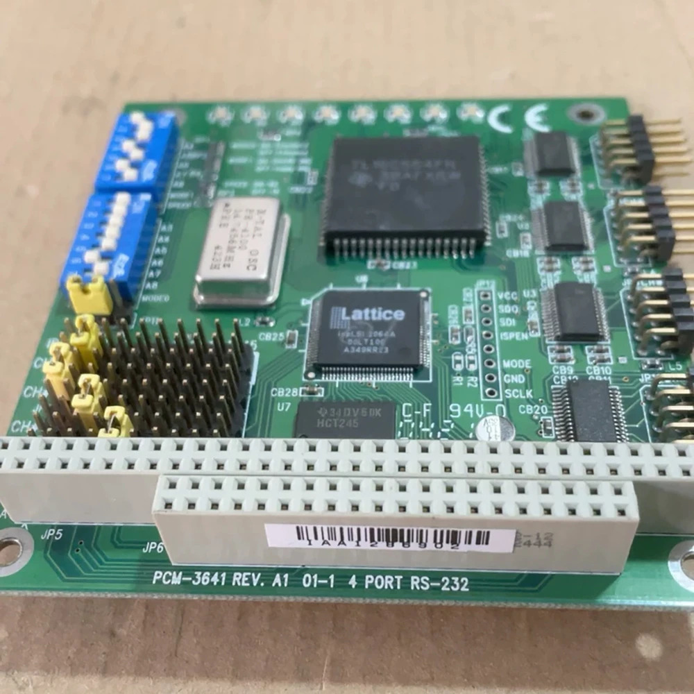 PCM-3641 REV.A1 01-1 어드밴텍 PC104 확장 카드4 포트 RS-232