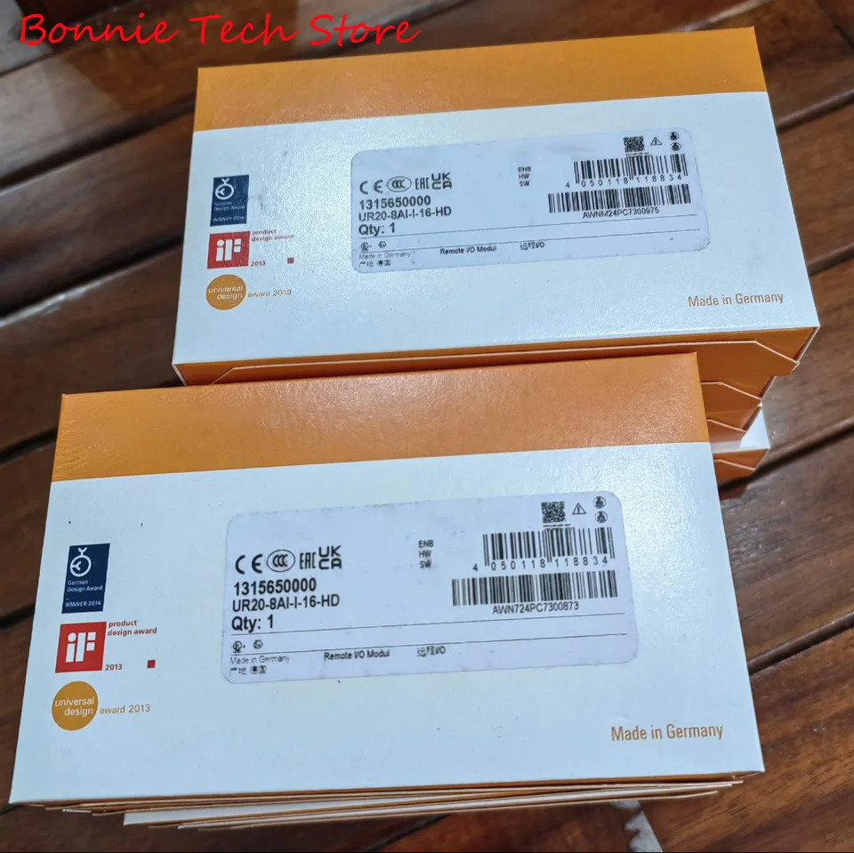 Weidmuller 원격 I/O 모듈 IP20 아날로그 신호 입력 8채널 UR20-8AI-I-16-HD 1315650000