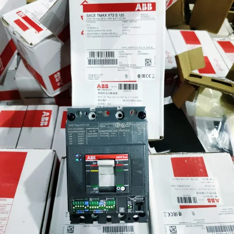 ABB SACE TMAX XT2S125 125A 3P Ekip LSI F UL/CSA