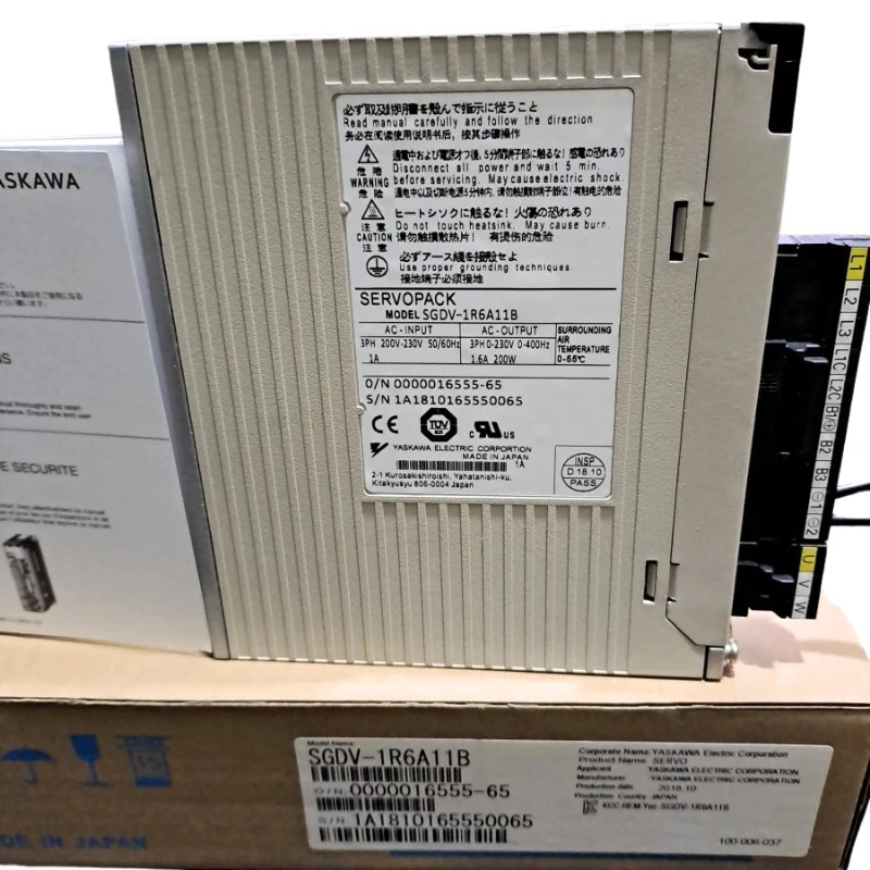 신속 새 Yaskawa SGDV-1R6A11B 서보 드라이브