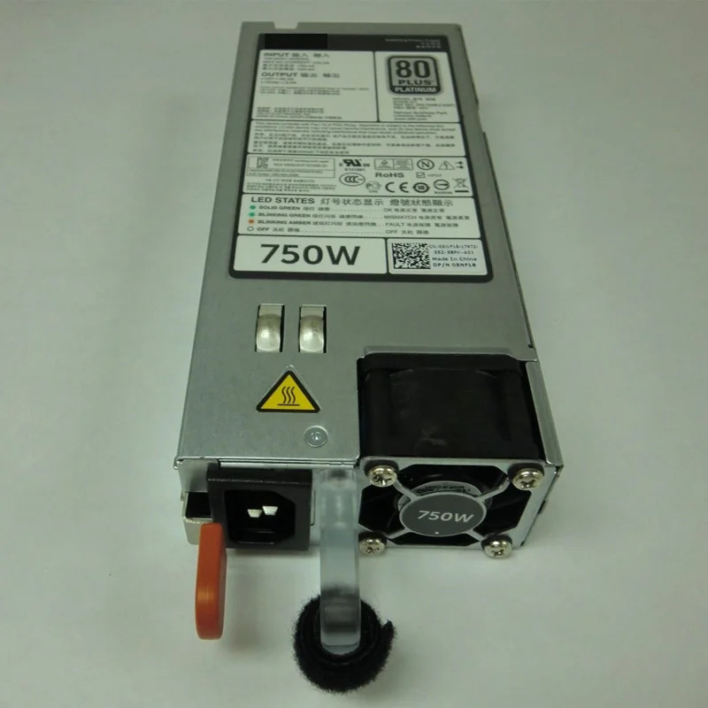 Power edge R720/R620/R520/T620/R820/R920 750W PSU 전원공급장치 N30P9 CWKMX 79RDR 5NF18 6W2PW 오리지널 신