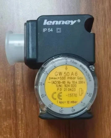LENNEY 압력 스위치 버너 GW3A5 GW10A5 GW50A5 GW500A5 GW3A6 GW10A6 GW50A6 GW150A6 GW500A6