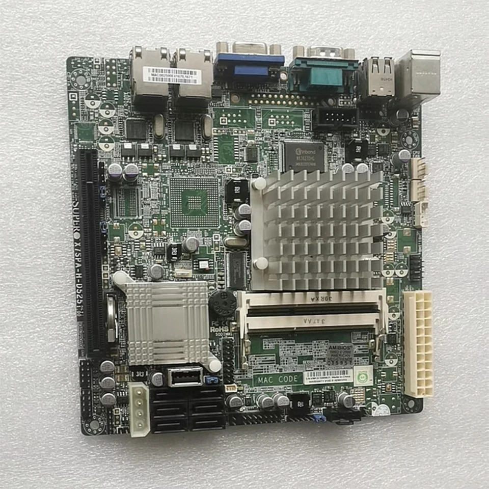 슈퍼마이크로 DDR3 산업제어 마더보드 X7SPA-H-D525