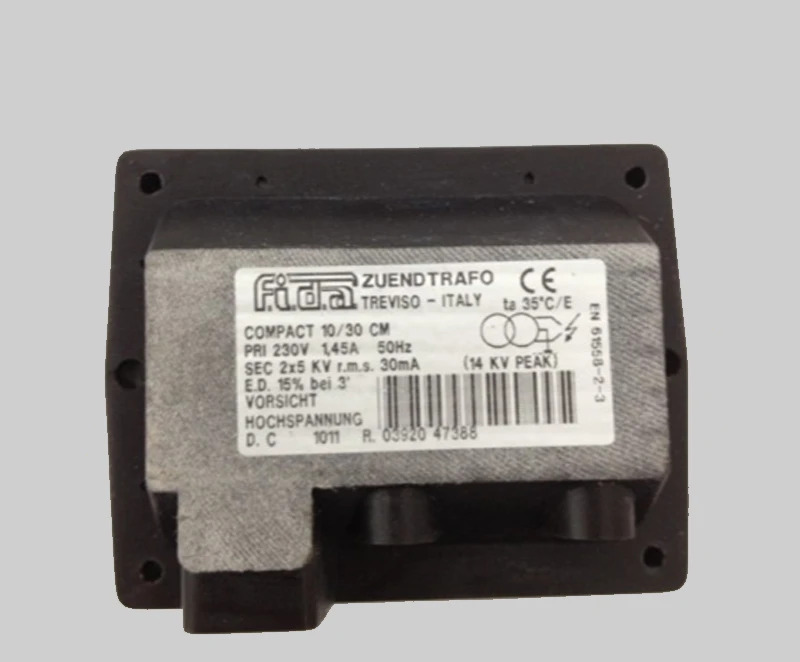 FIDA Feida 점화 변압기 1x8KV 고전압 패키지 2x5KV Lialu 연소 엔진