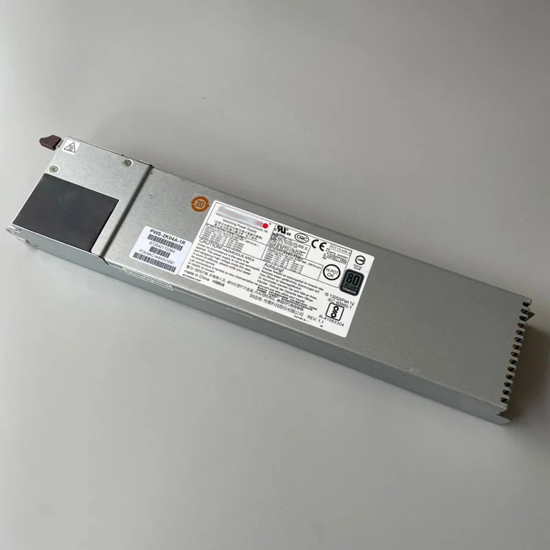 Supermicro PWS-2K04A-1R 2000W 80 Plus 티타늄 1U 전원공급장치 PSU원본