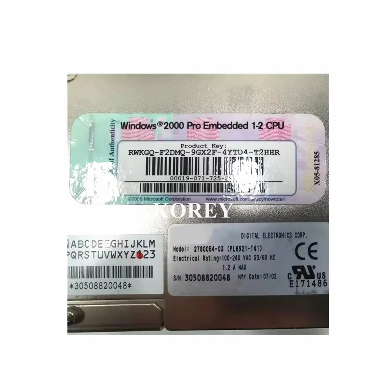 터치 스크린 HMI 2780054-03 PL6921-T41