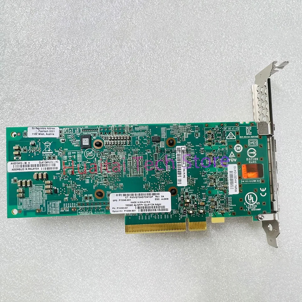 hp호환E 이더넷광섬유 네트워크 카드 SFP QL41134HLCU-HC P10094-B21 10Gb 4 포트