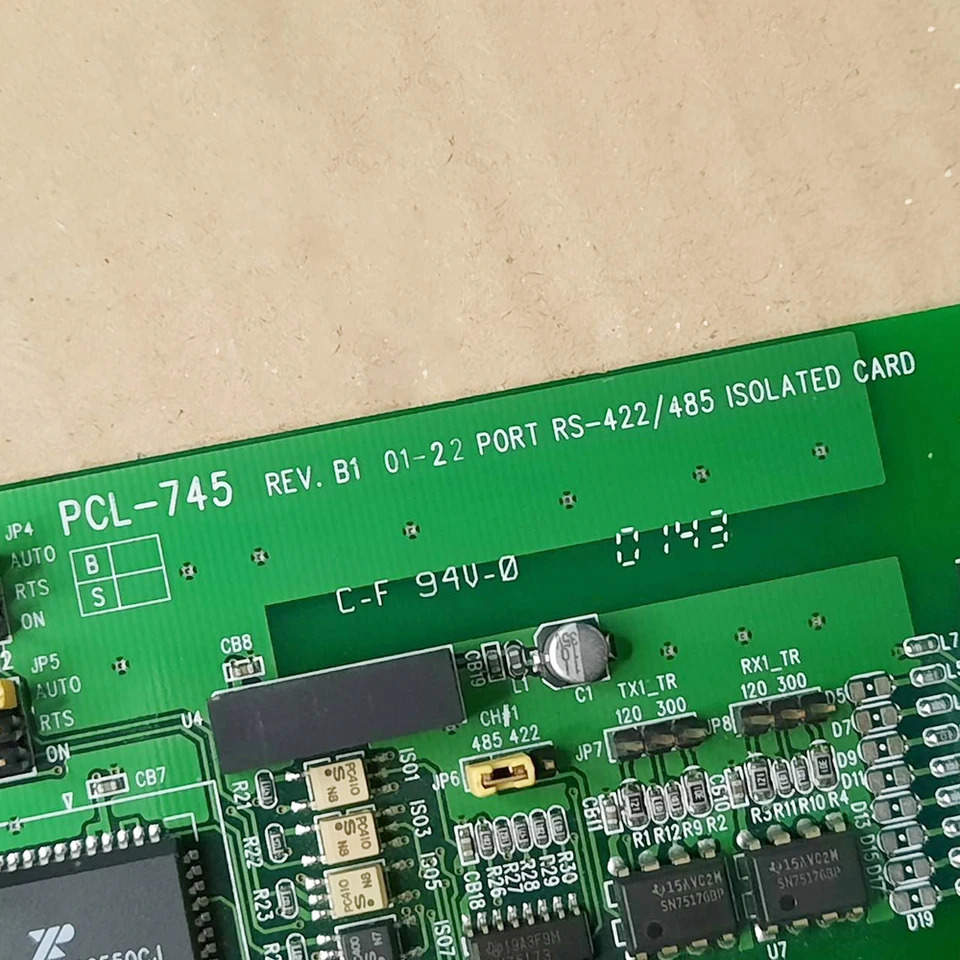 Advantech 통신 카드PCL-745 REV.B1 2 포트 RS-422 485 ISA 시리얼 카드 고퀄리티