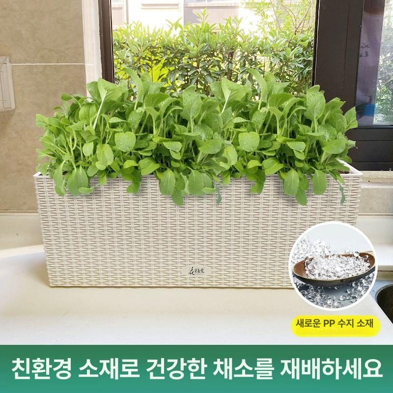발코니 화분대 플라스틱 다층 화분선반 스탠드 랙 진열대 정리대 녹색 바닥 벽걸이 - 상세 이미지 5
