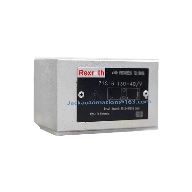 REXROTH 오리지널 단방향 밸브 Z1S 6 T30-40/V R901086059